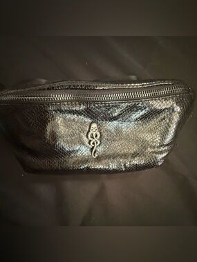 Official Universal Wizarding World Black Death Eater Embossed Fanny Pack